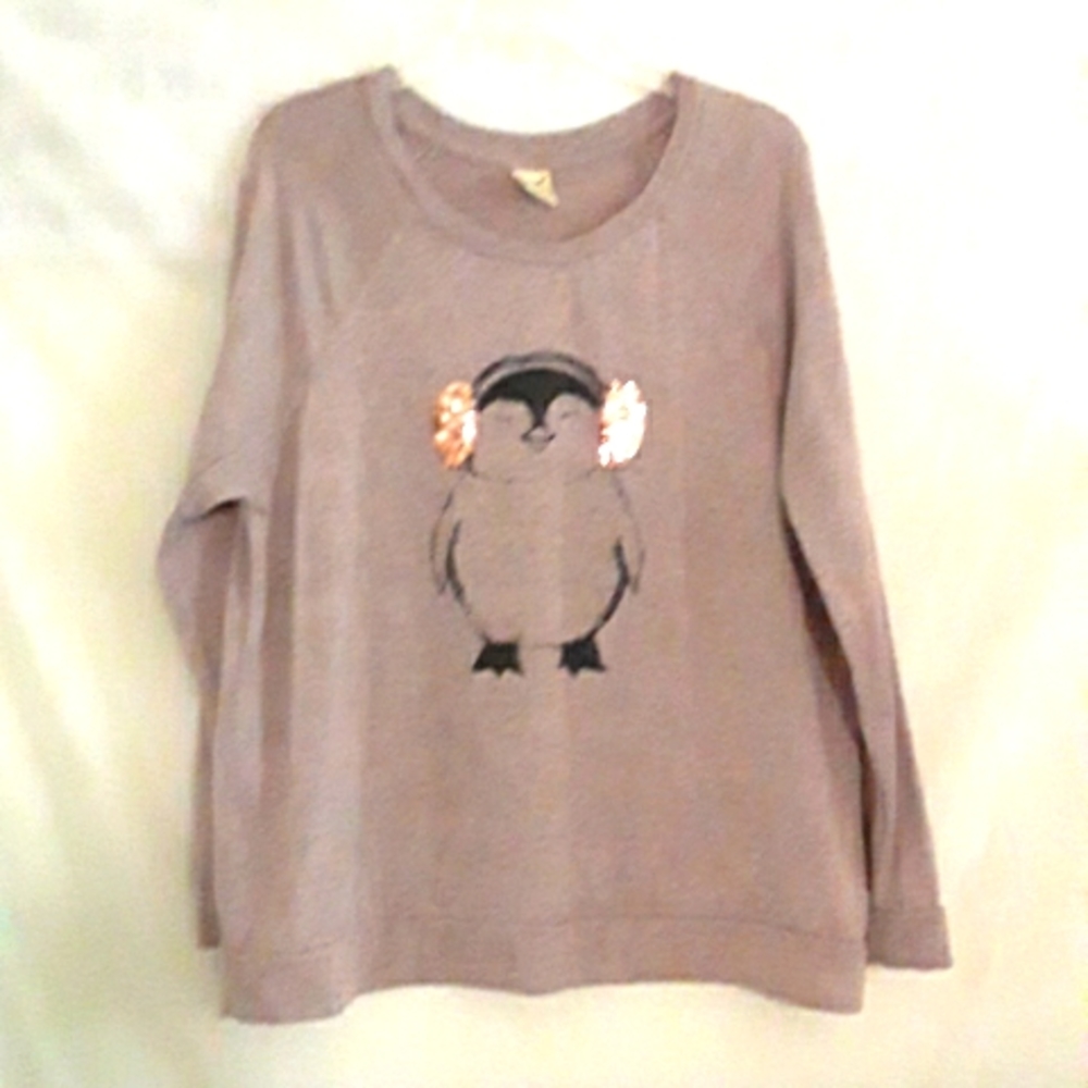Penguin Sweater Top